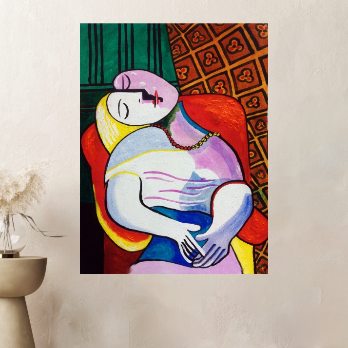Tableau Picasso Le rêve
