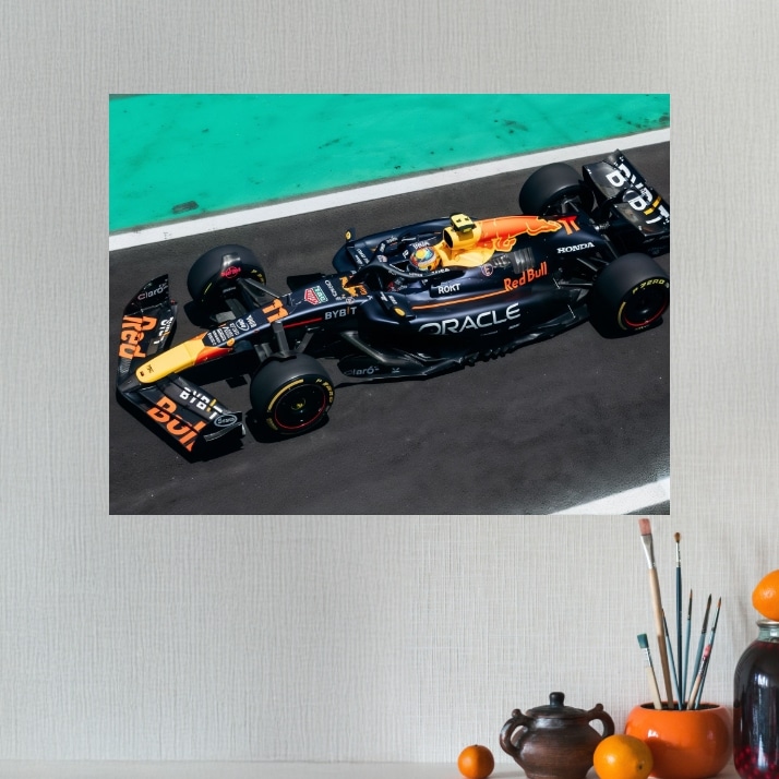 Tableau Formule 1 L’Instant du Dépassement