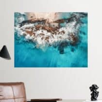 Tableau mer Bleu éternel