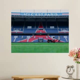 Tableau Paris Saint Germain Le Parc des Princes, cœur battant du PSG