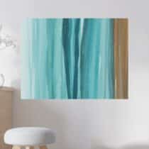 Tableau Bord de mer abstrait Harmonie marine