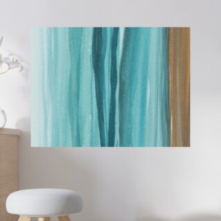 Tableau Bord de mer abstrait Harmonie marine