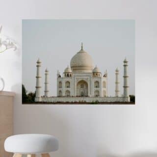 Tableau indien splendeur du Taj Mahal