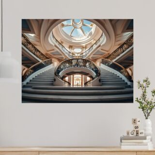 Tableau luxe Escalier Majestueux