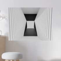 Tableau trompe l'oeil moderne​ Perspective infinie