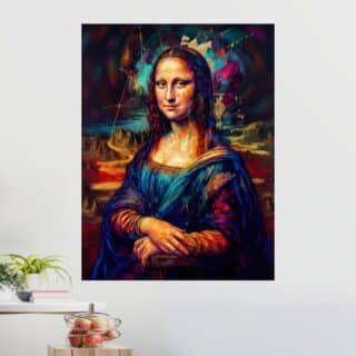 Tableau La Joconde Mona Lisa Pop Art