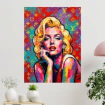 Tableau Marilyn Monroe Actrice américaine