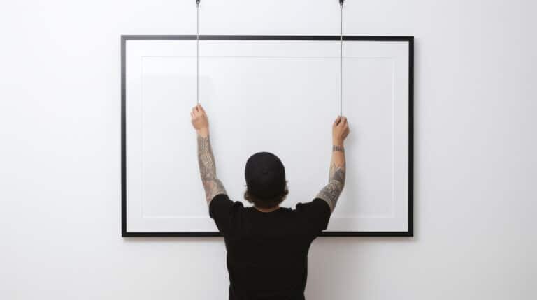 A quelle hauteur accrocher un tableau ? Ne vous trompez plus !