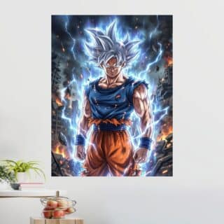Tableau manga Dragon Ball Z L’instant de puissance