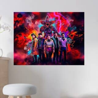 Tableau Stranger Things Pop Art