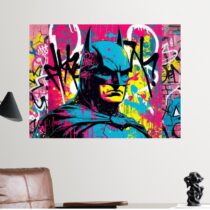 Tableau Batman Pop Art Gotham City Design