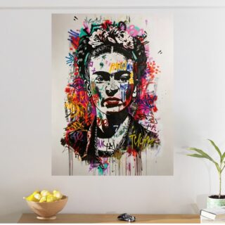 Tableau Frida Kahlo Vibrant Portrait Inspirant