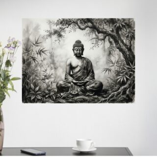 Tableau Zen Bouddha Serein Harmonie et Paix