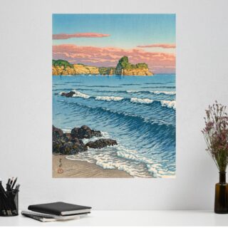Tableau Mer du Matin à Shiribeshi