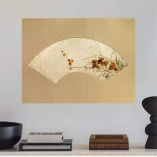 Tableau Feuilles d'Automne et Herbes Japonais