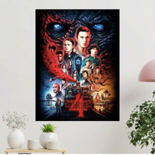 Tableau Stranger Things Saison 4 Vecna L'Ultime Menace
