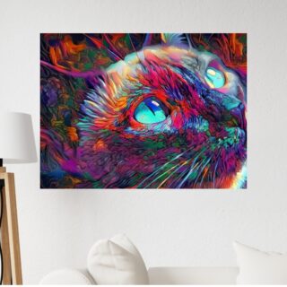 Tableau Chat Moderne