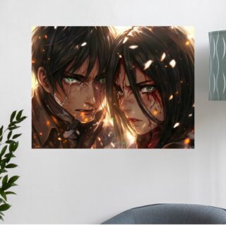 Tableau L'Attaque des Titans Regard Perçant