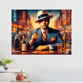 Tableau Mafia Al Capone Légende