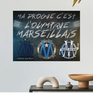 Tableau OM Ma Drogue Olympique Marseillais Supporters