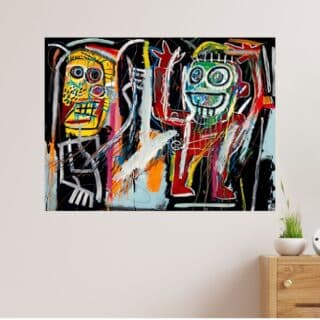 Tableau Basquiat Dustheads