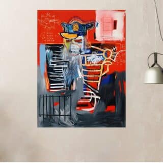 Tableau Basquiat La Hara