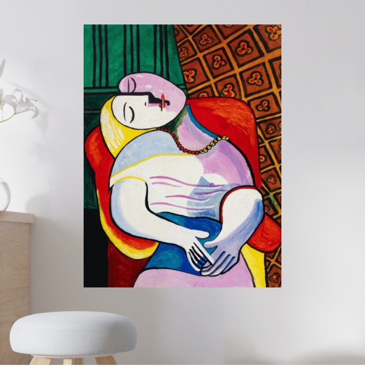 Tableau Picasso Le rêve